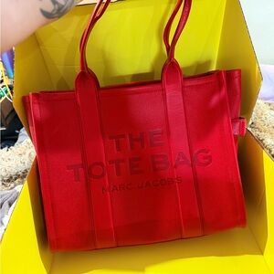 Marc Jacobs True Red THE Tote Bag